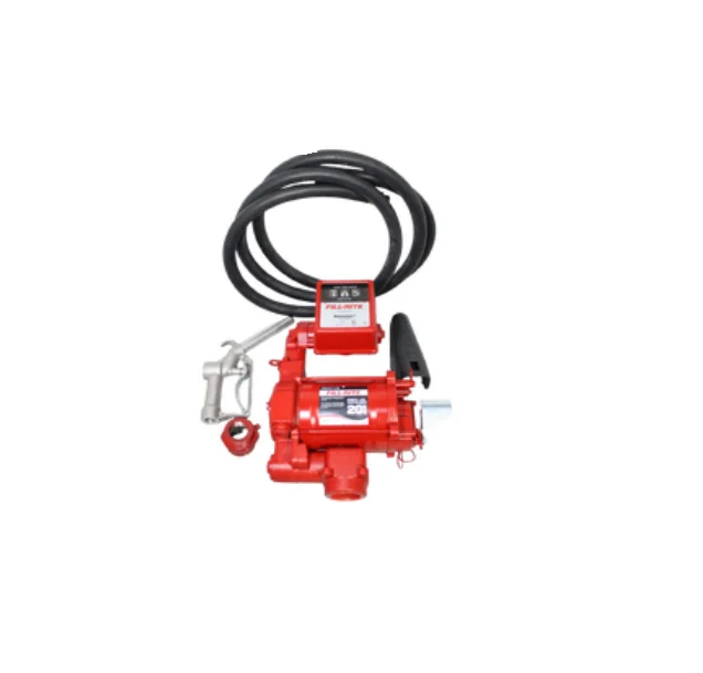 BOMBA ELECTRICA DE 220V PARA TRANSFERENCIA DE COMBUSTIBLE CON MEDIDOR 20 GPM - MARCA FILL RITE